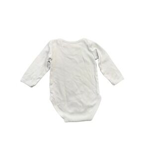 Pact Organic Cotton Long Sleeve Bodysuit Off White 9-12 Months Baby Kids
